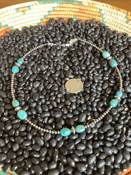 Pure Bliss Choker- Blue turquoise