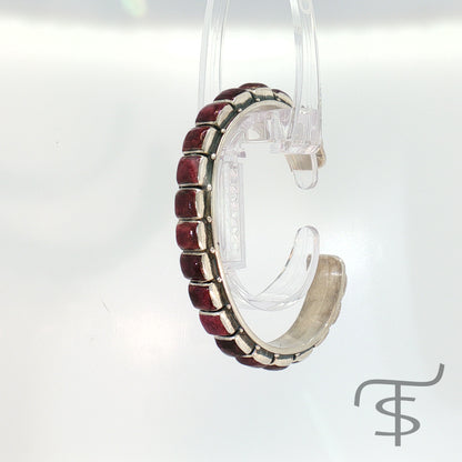 Federico Square Purple Spiny Single Row Bracelets