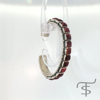 Federico Square Purple Spiny Single Row Bracelets