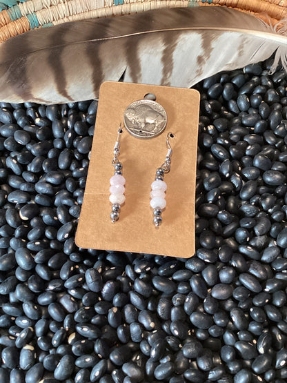 Pink Shell Earrings