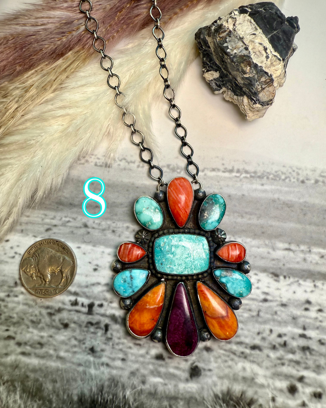 White Water Vegas Necklace