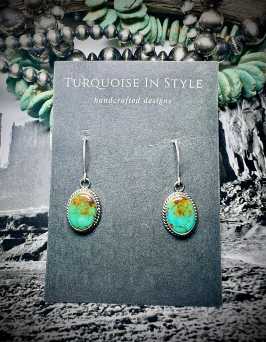 Sonoran Gem Turquoise Dangle Earrings