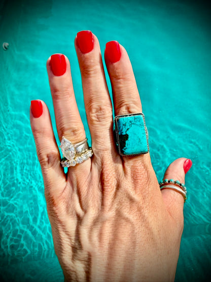 Kingman Rectangle Ring, Shelia Tso