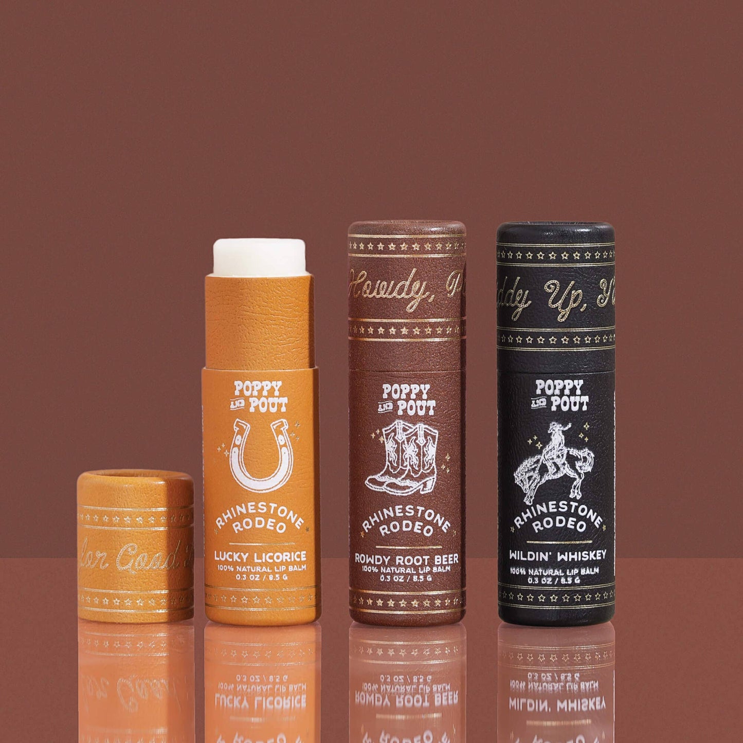 Lip Balm Trio Gift Set- Rhinestone Rodeo