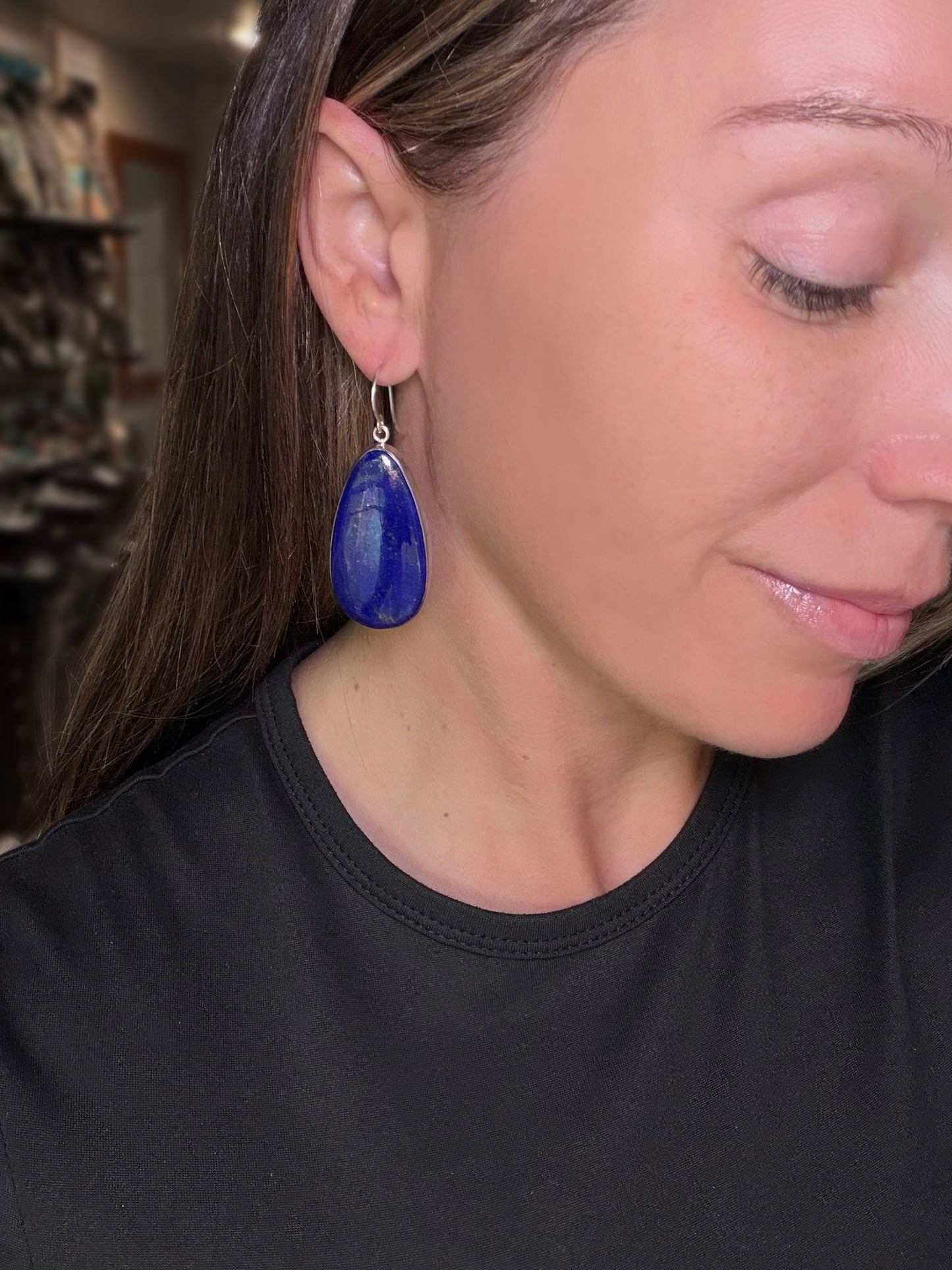 Iconic Lapis Earrings