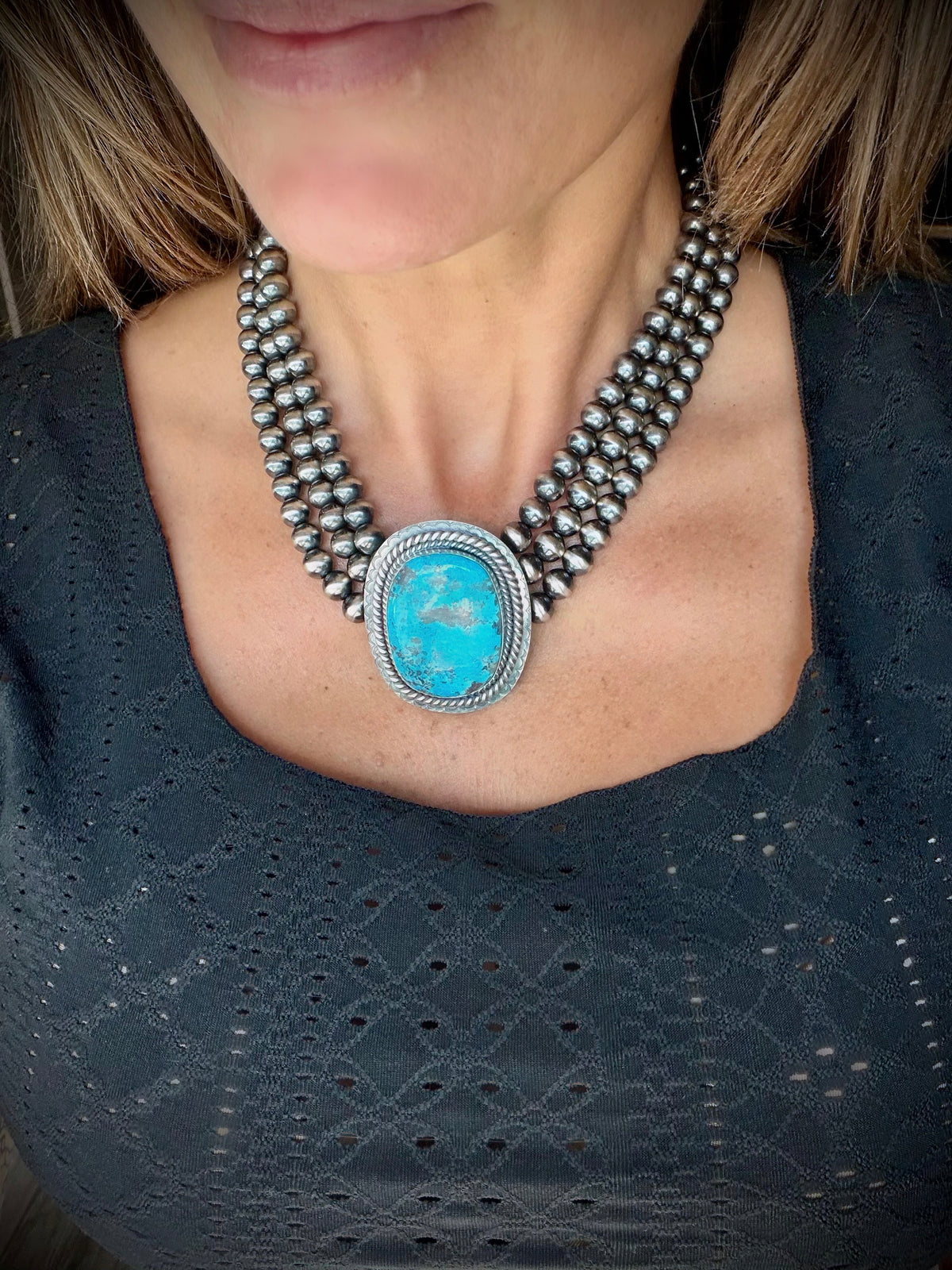 Ithica Peak Turquoise Princess Necklace