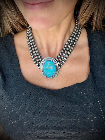Ithica Peak Turquoise Princess Necklace