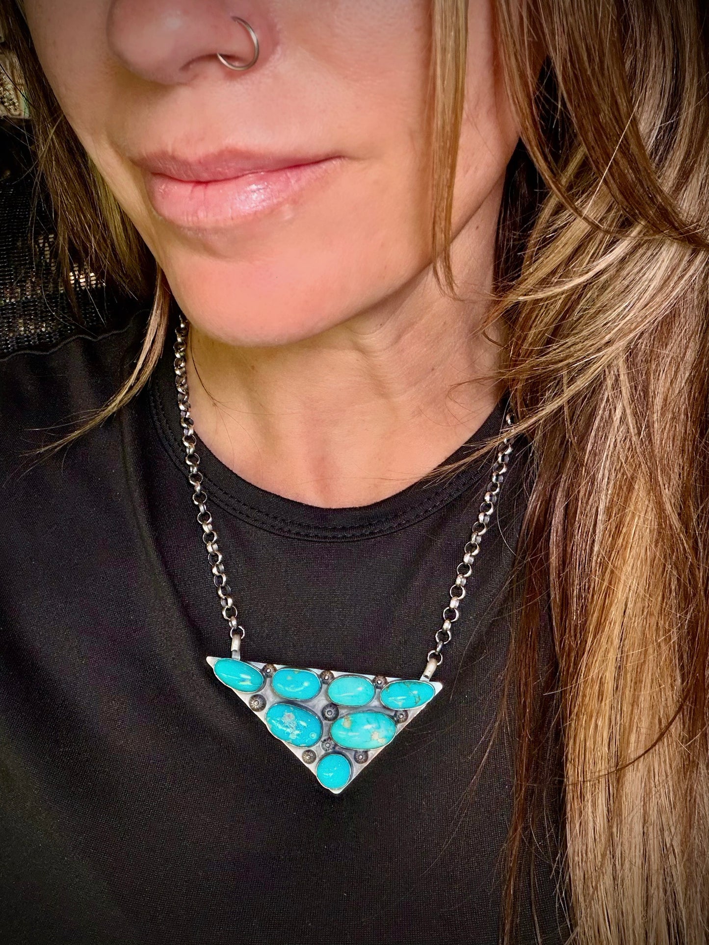 The Icon Necklace- Blue Ridge Turquoise