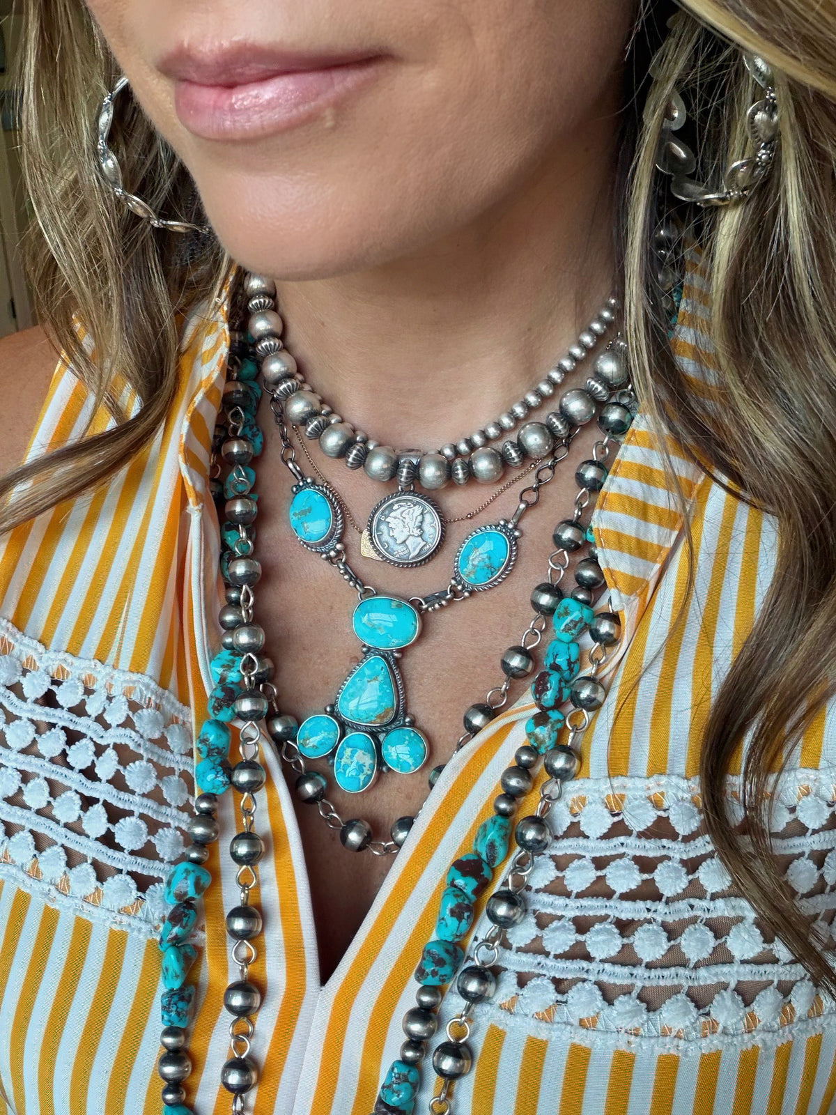 Whitewater Turquoise Necklace