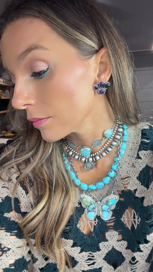 Federico Amethyst Earrings