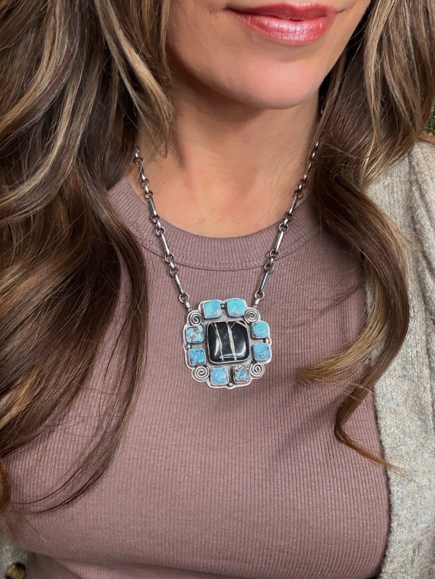 Golden Hills and Blackjack Necklace