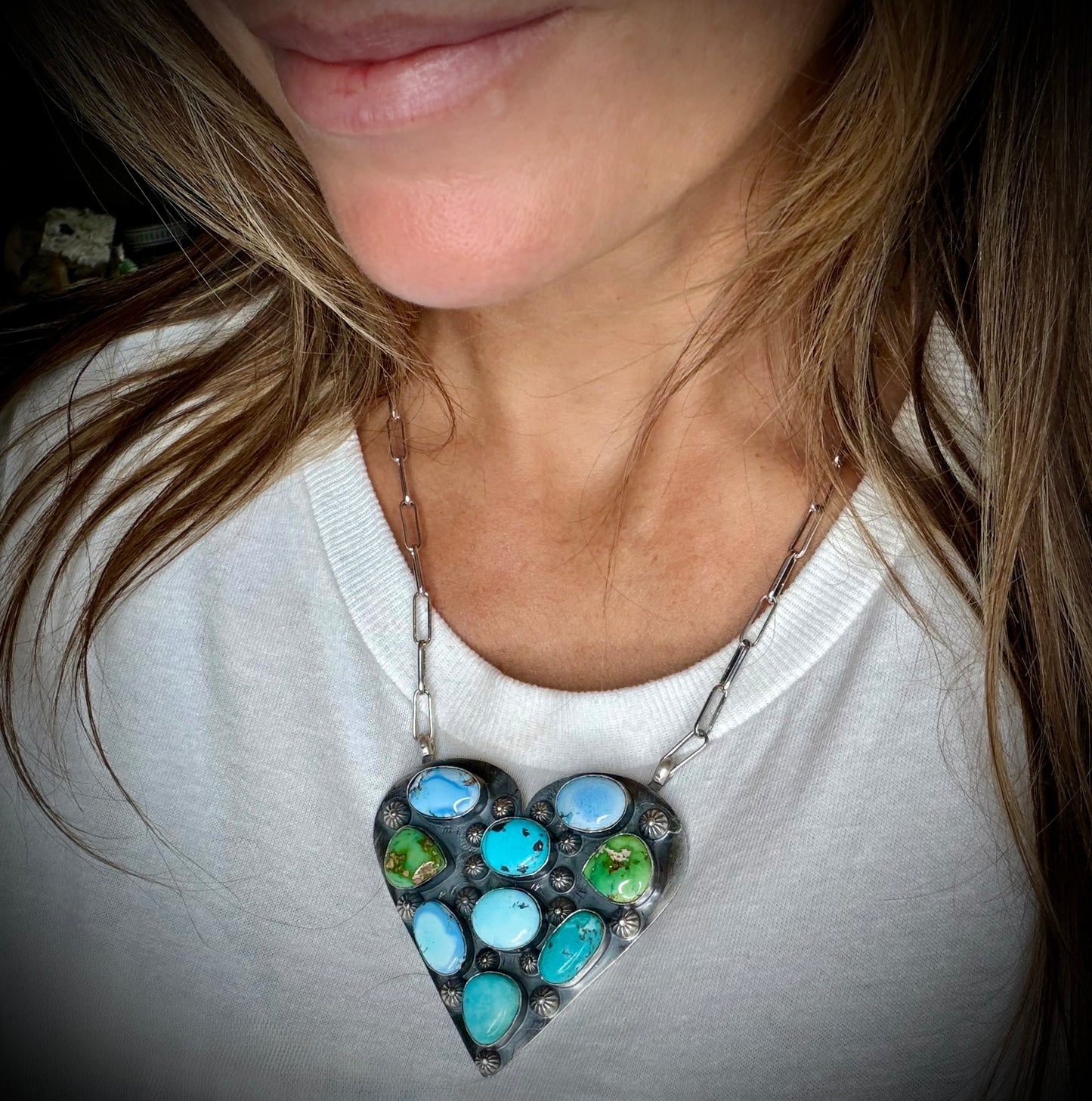 Mego's Heart Necklaces