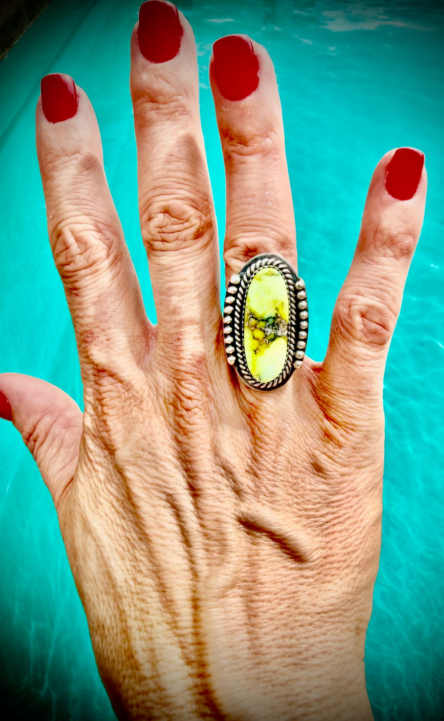 Adjustable Palomino Ring