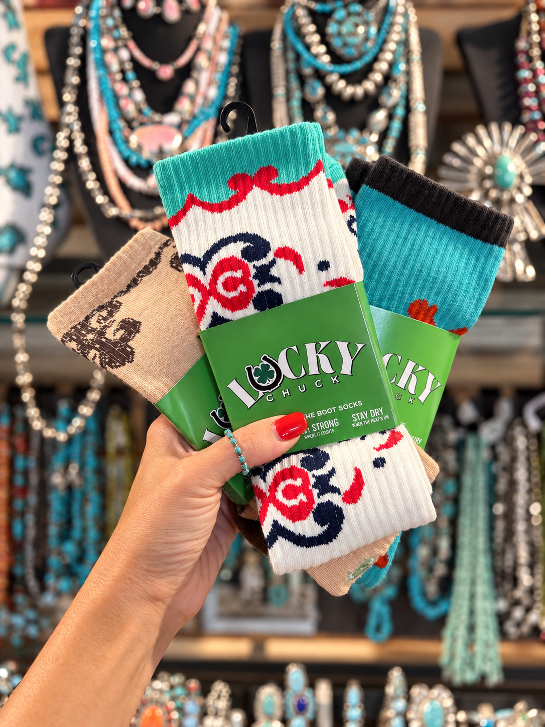 Lucky Chuck Socks- Multiple Styles