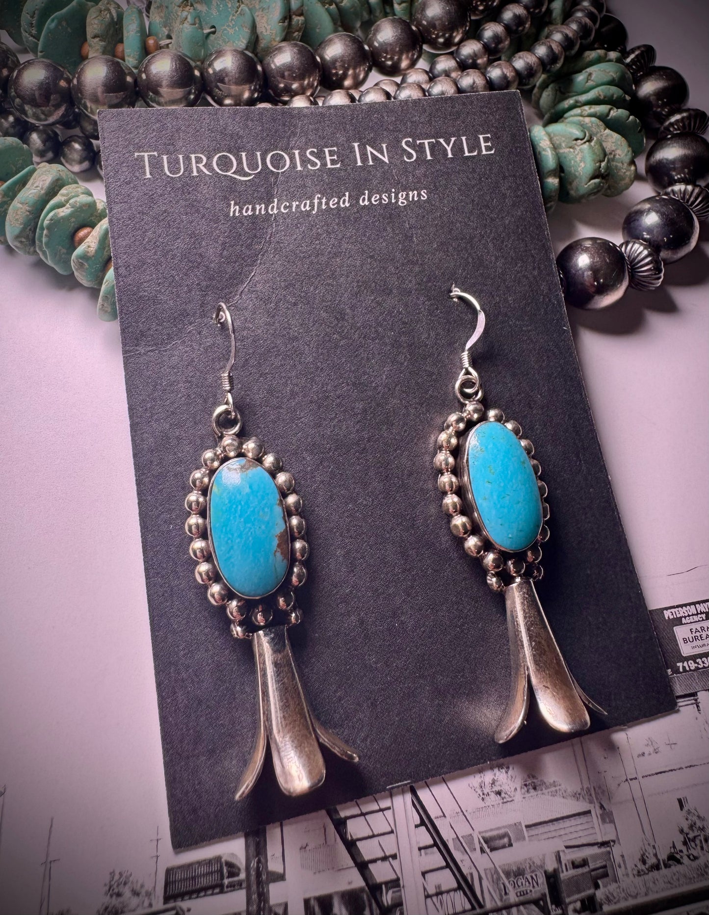 Charlene Yazzie Blossom Earrings