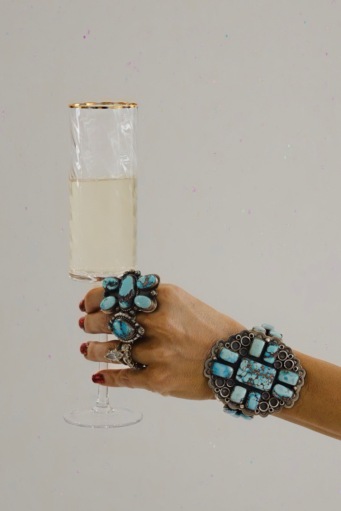 Golden Hills Cross Statement Cuff