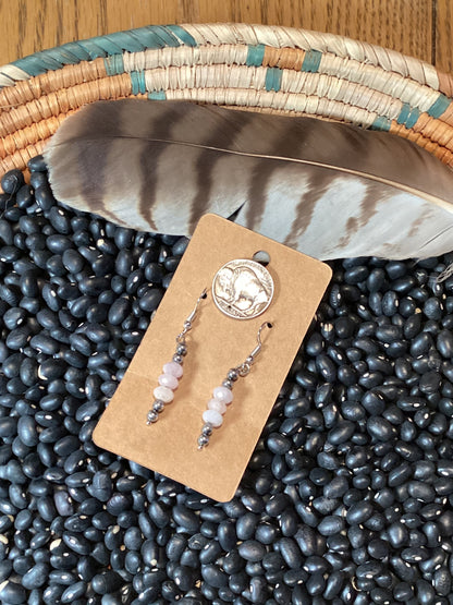 Pink Shell Earrings