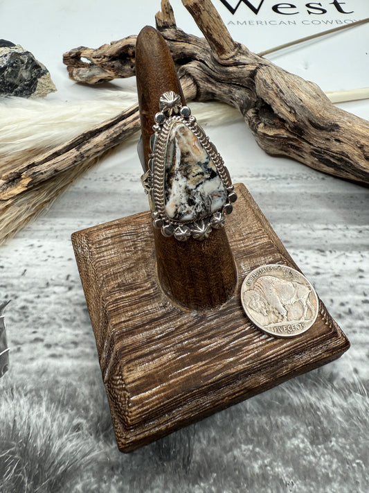 Daniel Benally White Buffalo Ring