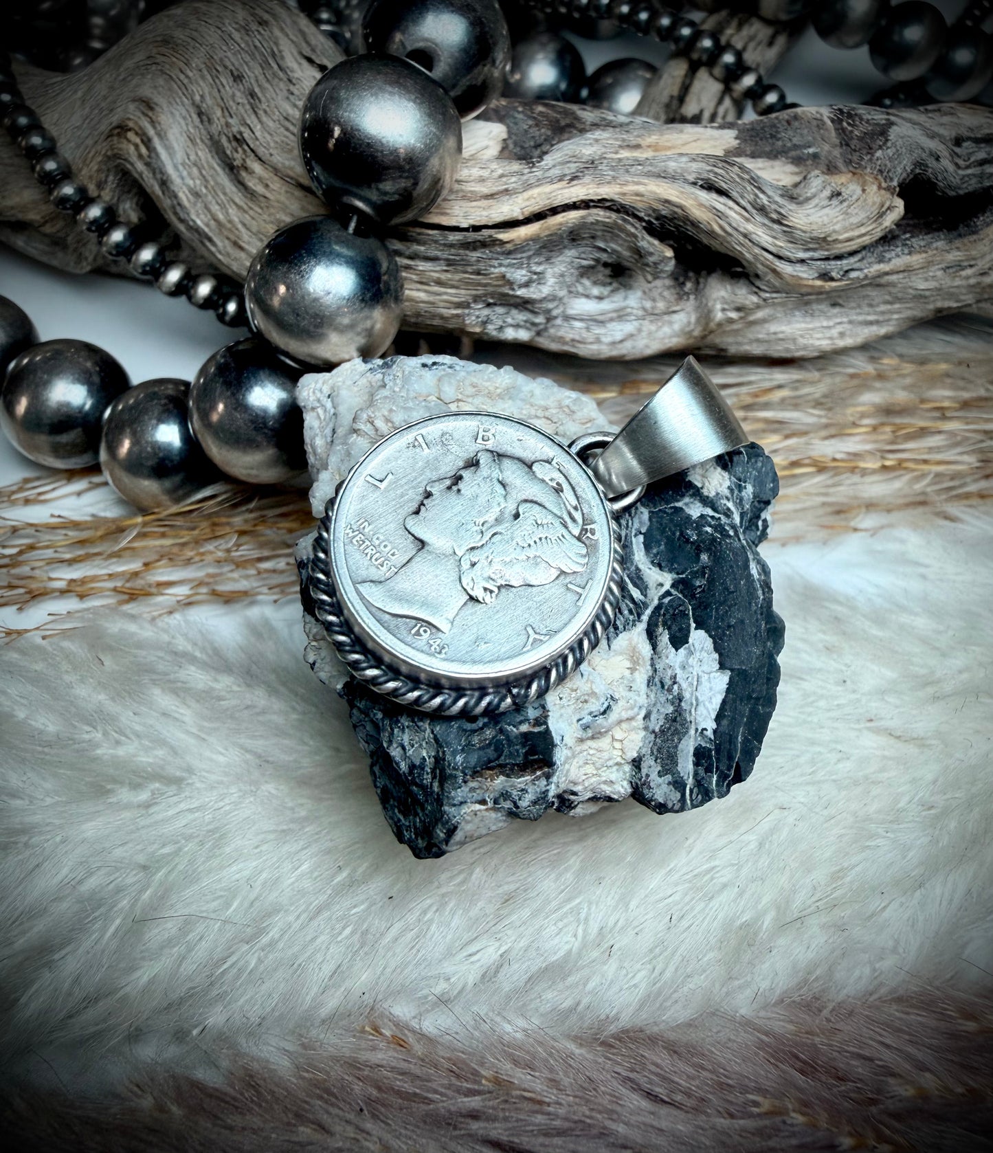 Mego's Mercury Dime Pendant