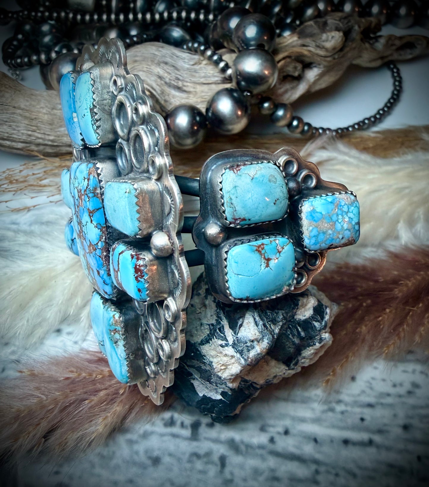 Golden Hills Cross Statement Cuff