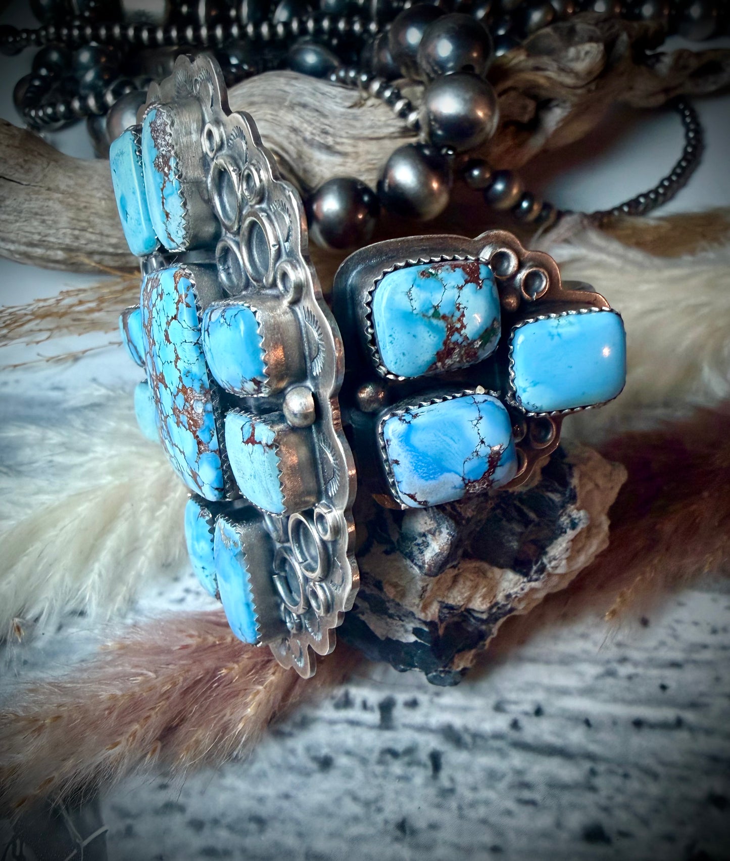 Golden Hills Cross Statement Cuff