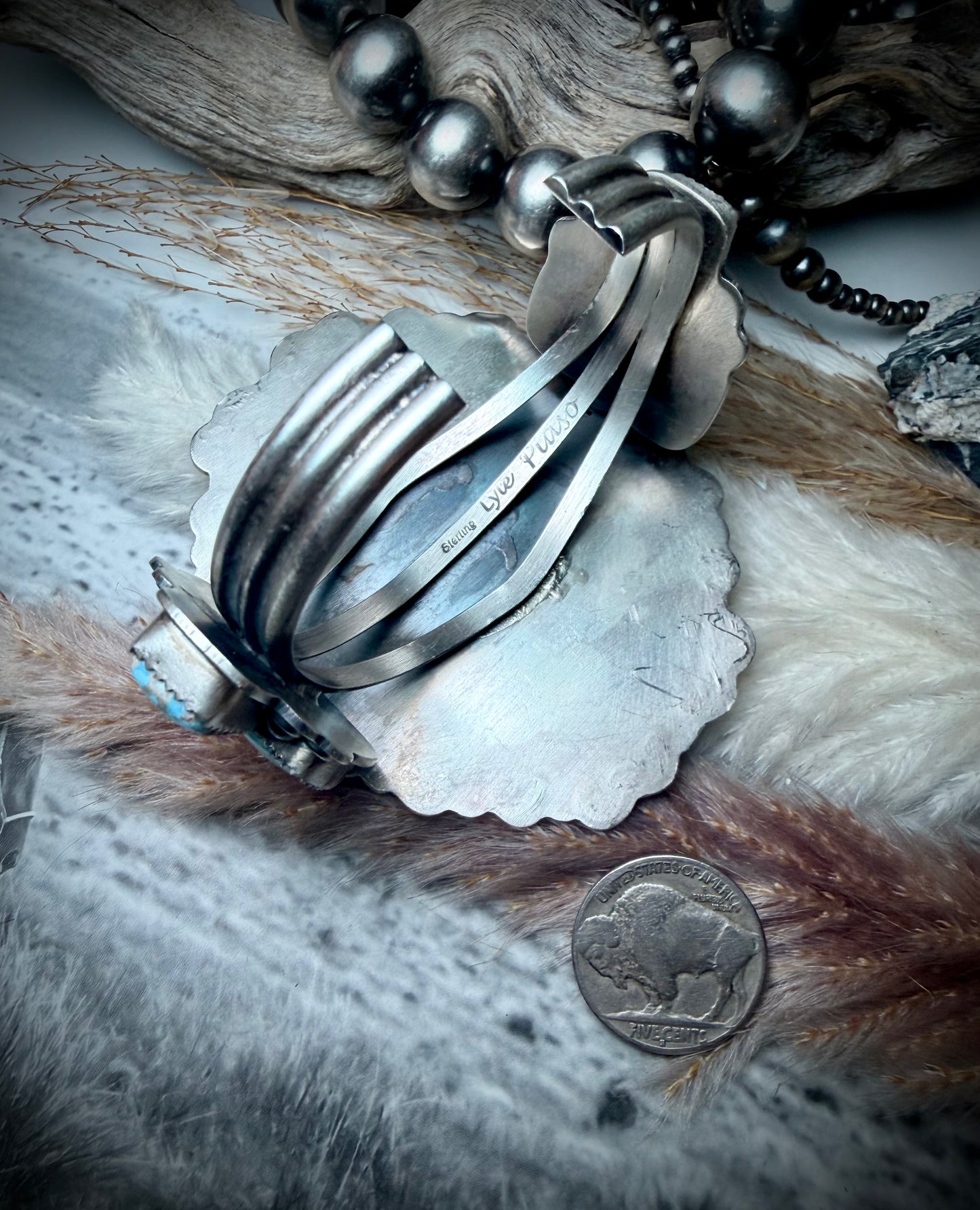 Golden Hills Cross Statement Cuff