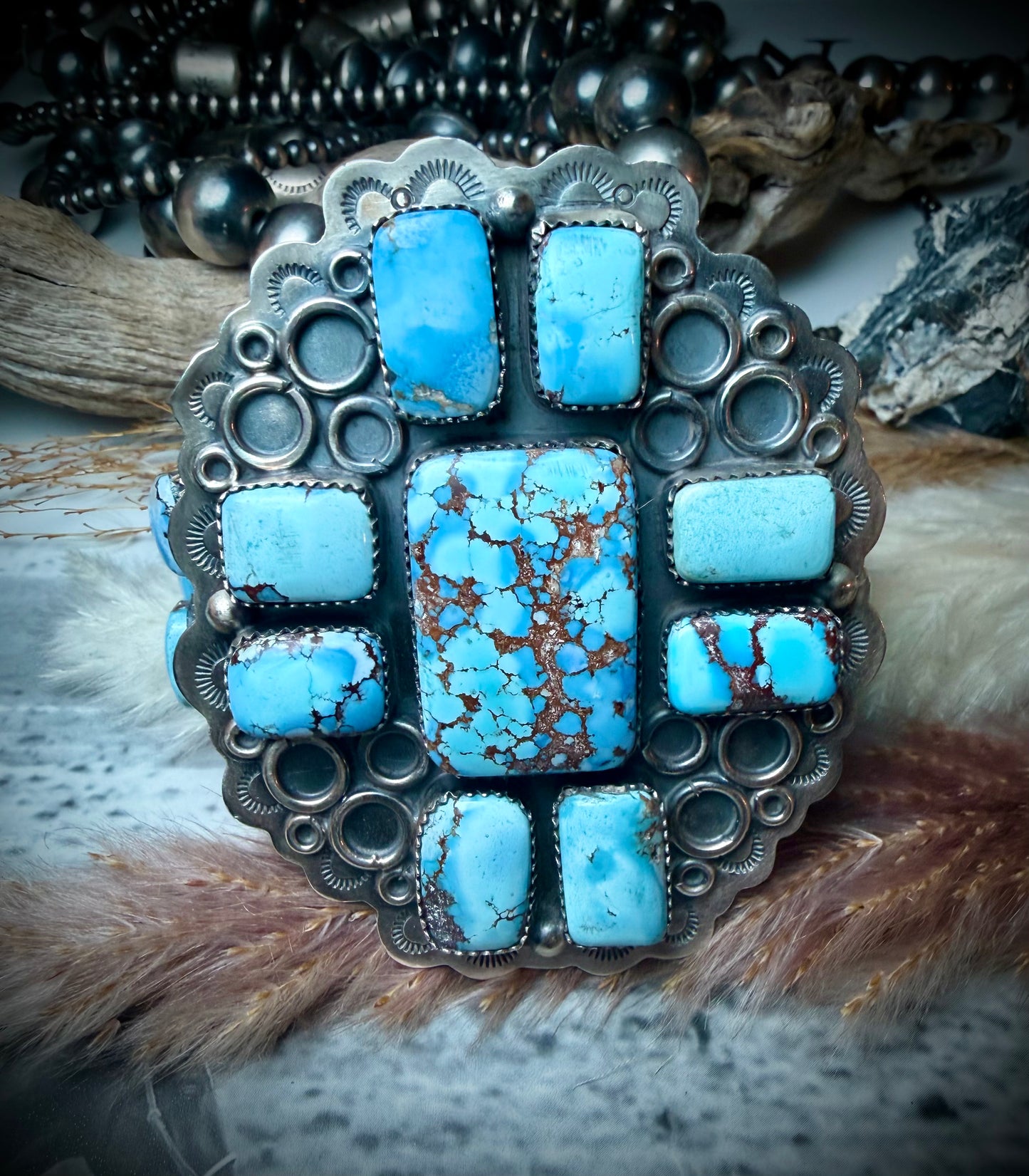 Golden Hills Cross Statement Cuff