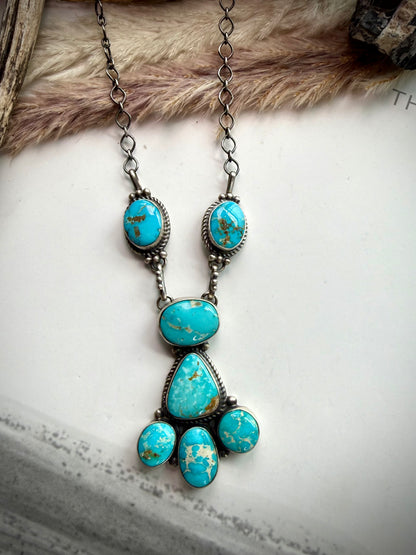 White Water Turquoise Necklace