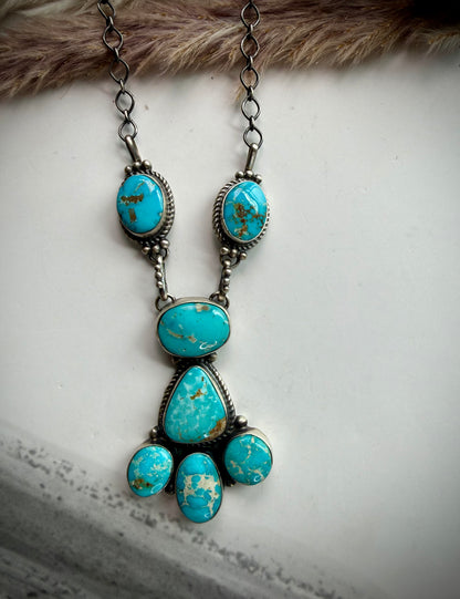 White Water Turquoise Necklace