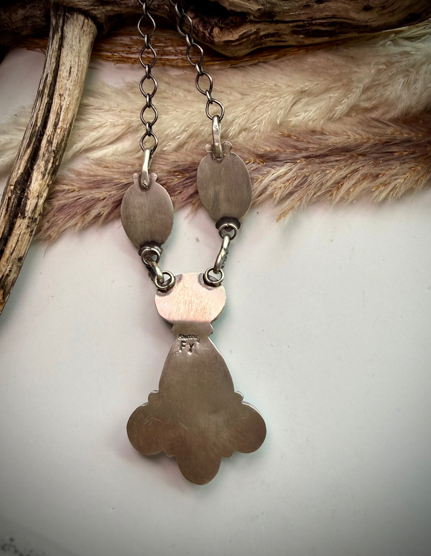White Water Turquoise Necklace
