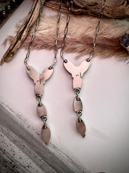 Five Stone "Y" Shaped Lariats by Jeff Largo
