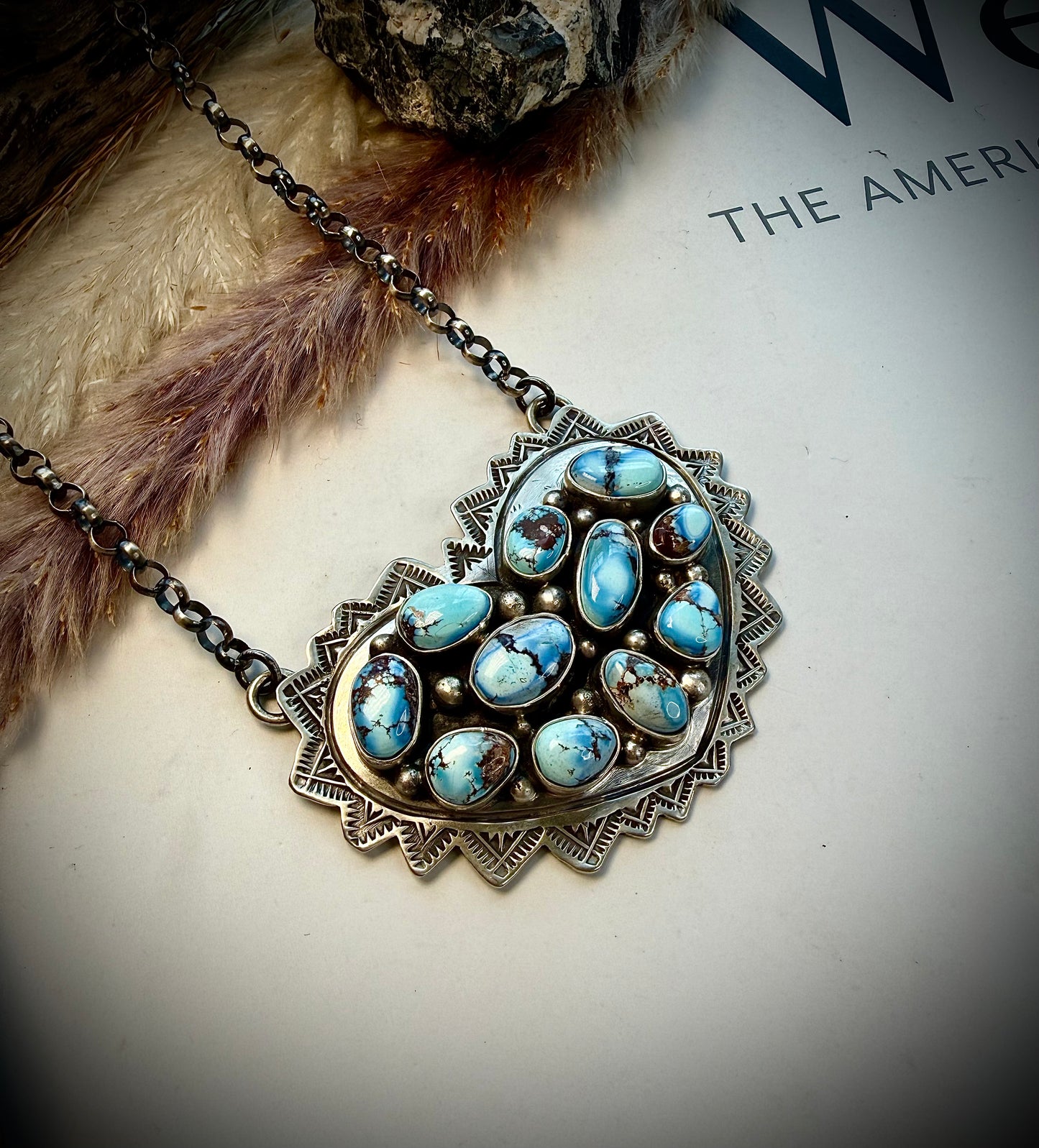 Leroy James Golden Hills Heart Necklace
