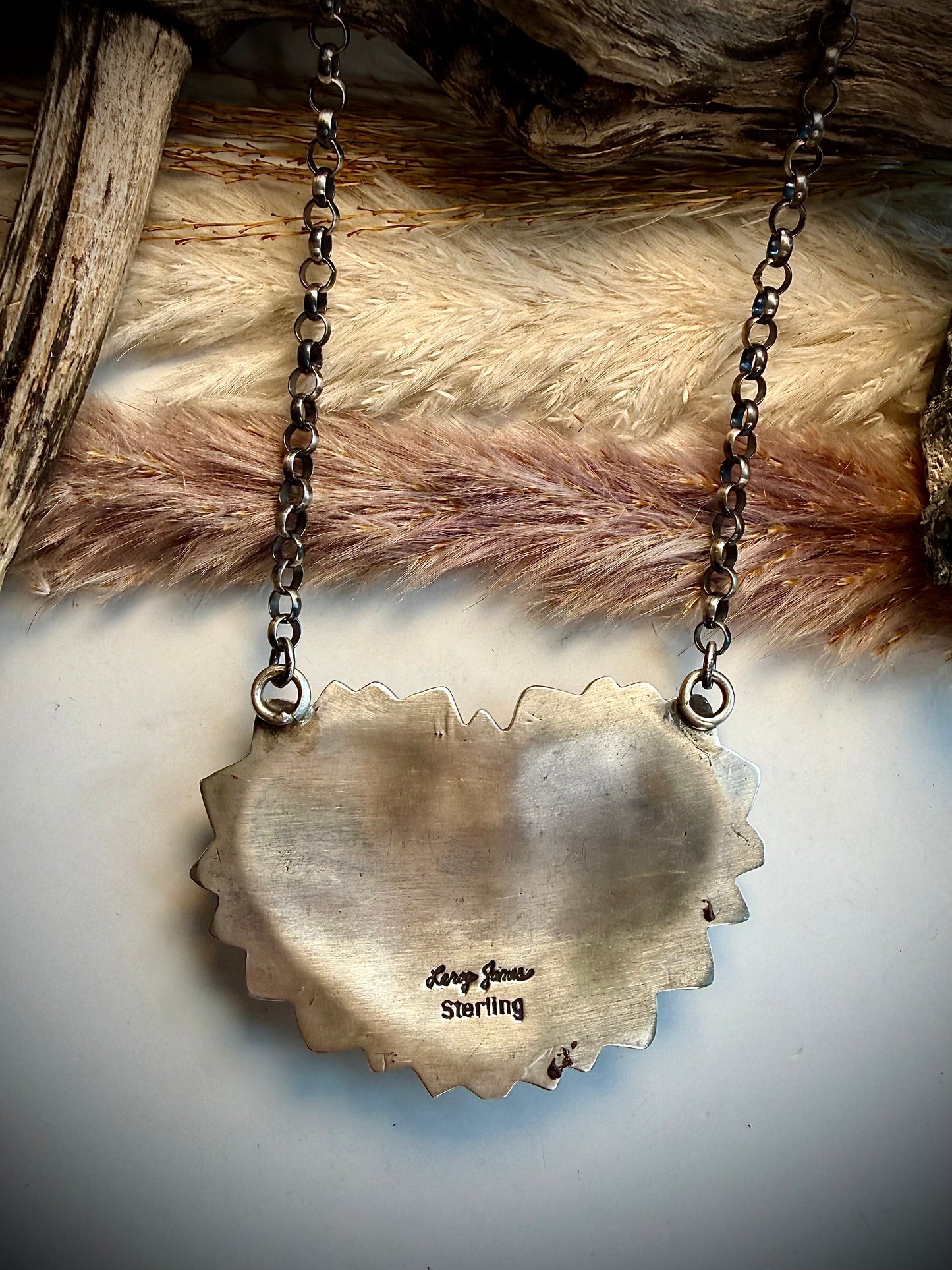 Leroy James Golden Hills Heart Necklace