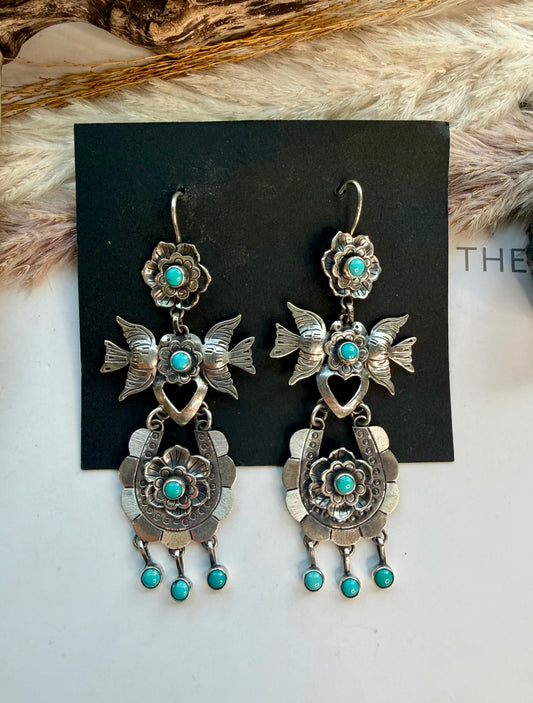 Federico Silver Dangles- Mego's Fave