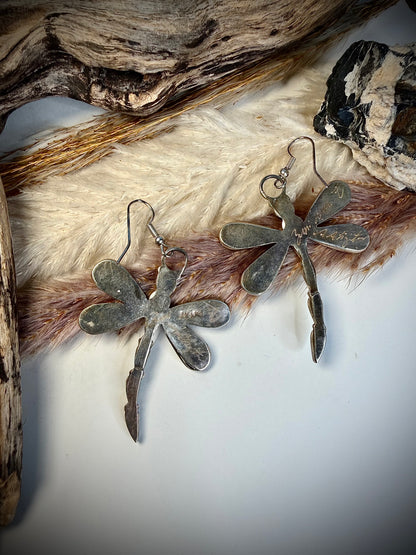 Angus Ahiyite Dragonfly Earrings