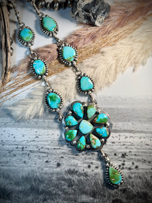 Delbert Secatero Sonoran Cluster Necklace