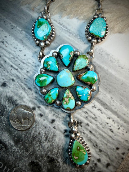 Delbert Secatero Sonoran Cluster Necklace