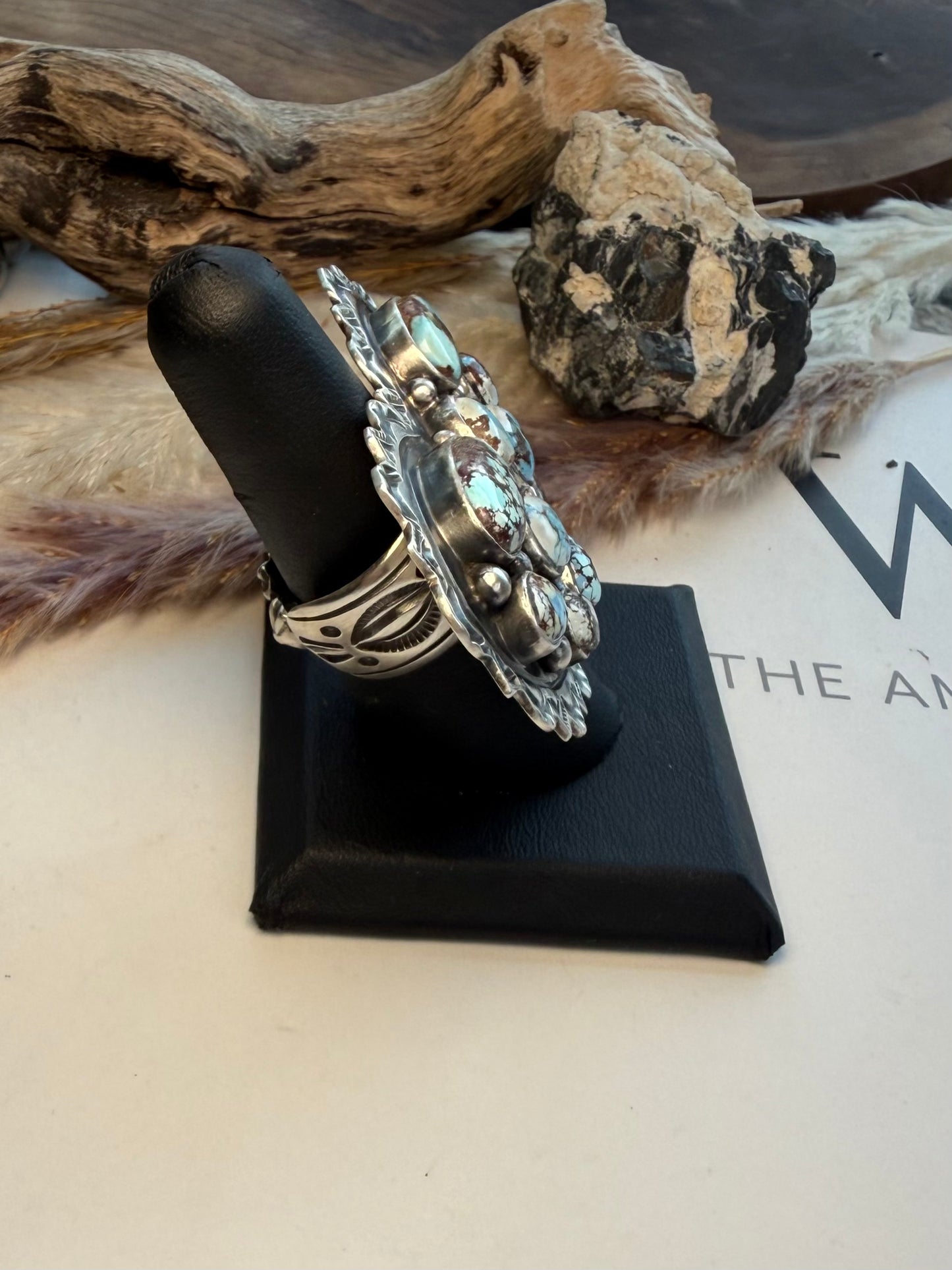 Leroy James Golden Hills Heart Ring