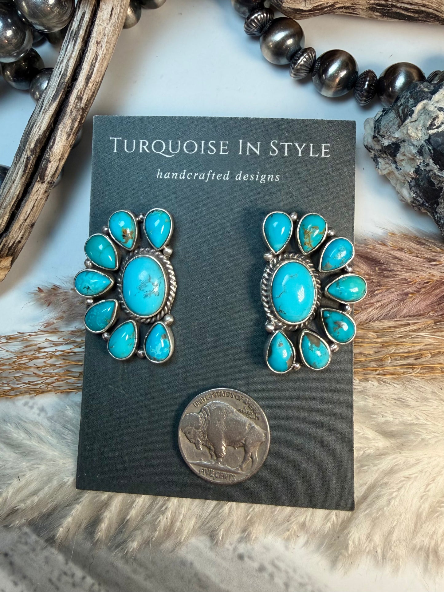 Elouise Richards Cluster Earrings