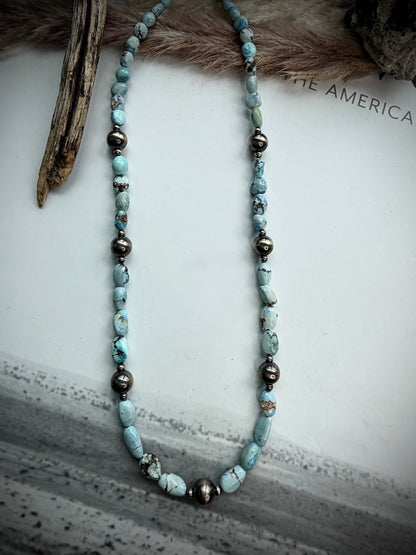 TIS Famous Golden Hills Beaded Necklaces 17"
