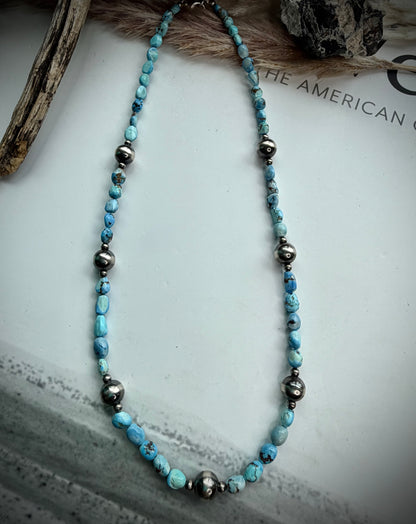 TIS Famous Golden Hills Beaded Necklaces 17"