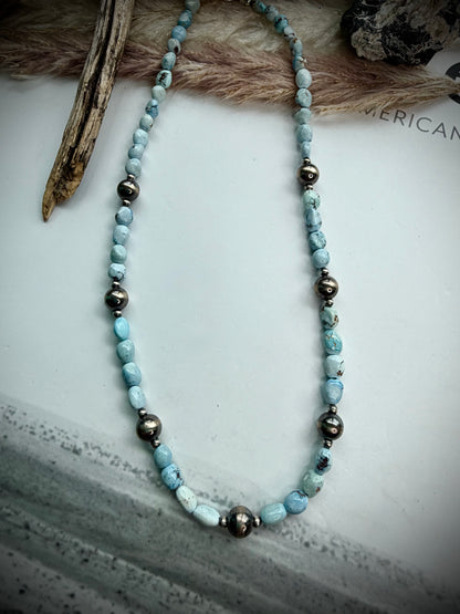 TIS Famous Golden Hills Beaded Necklaces 17"