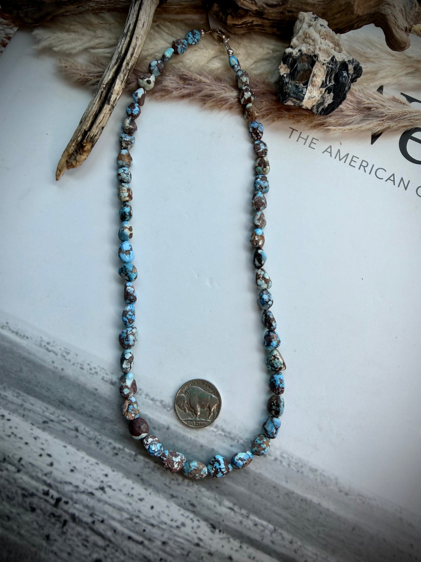 19" Moody Golden Hill Necklace