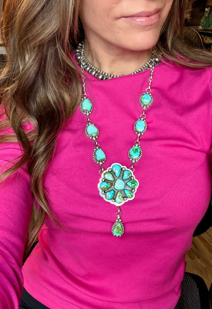 Delbert Secatero Sonoran Cluster Necklace