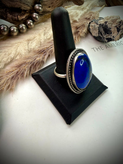 Lapis Ring - Size 10 1/2