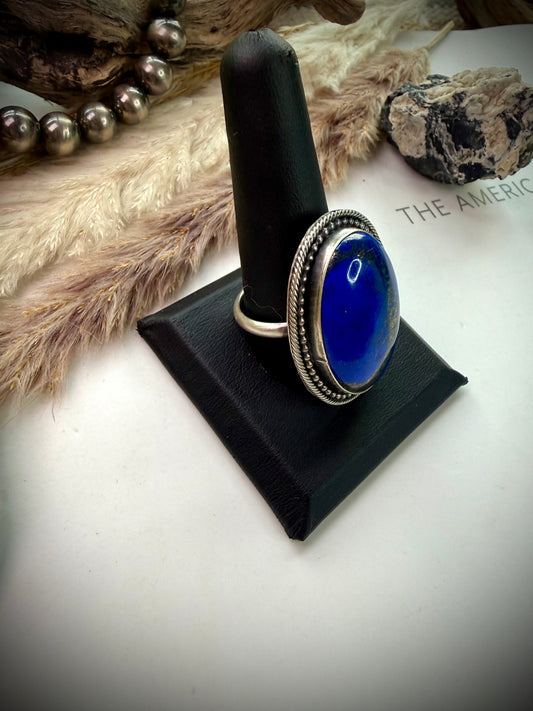 Lapis Ring - Size 10 1/2