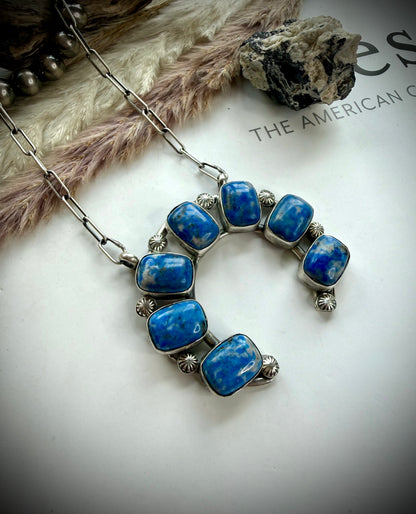 Boyd Ashley Denim Lapis Naja Necklace