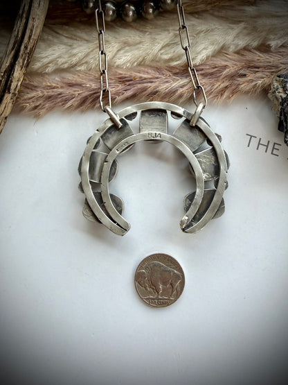 Boyd Ashley Denim Lapis Naja Necklace