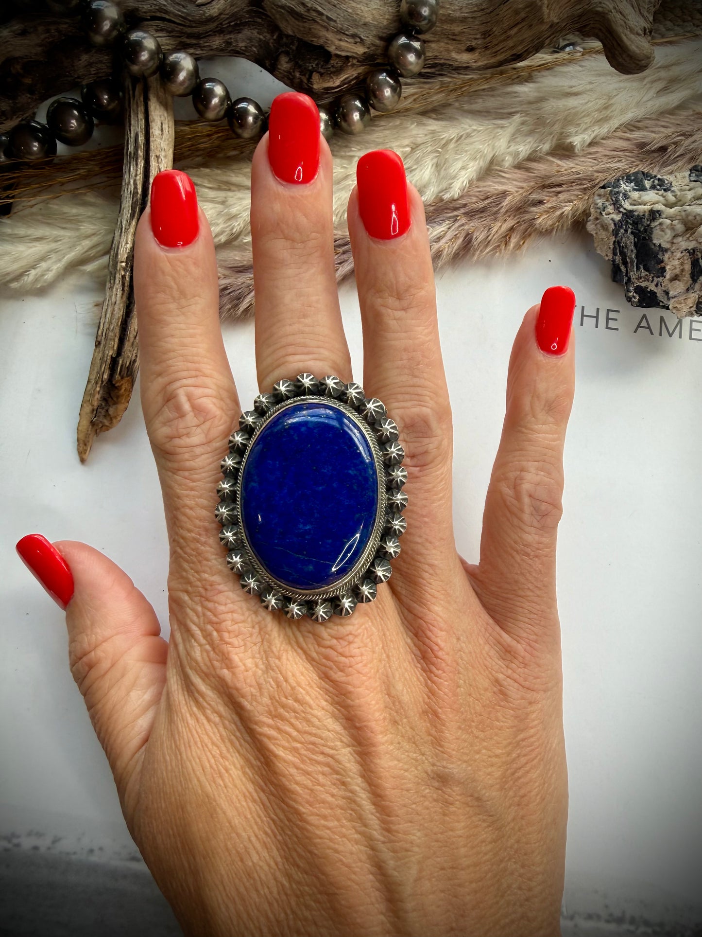 Lapis Ring - size 9