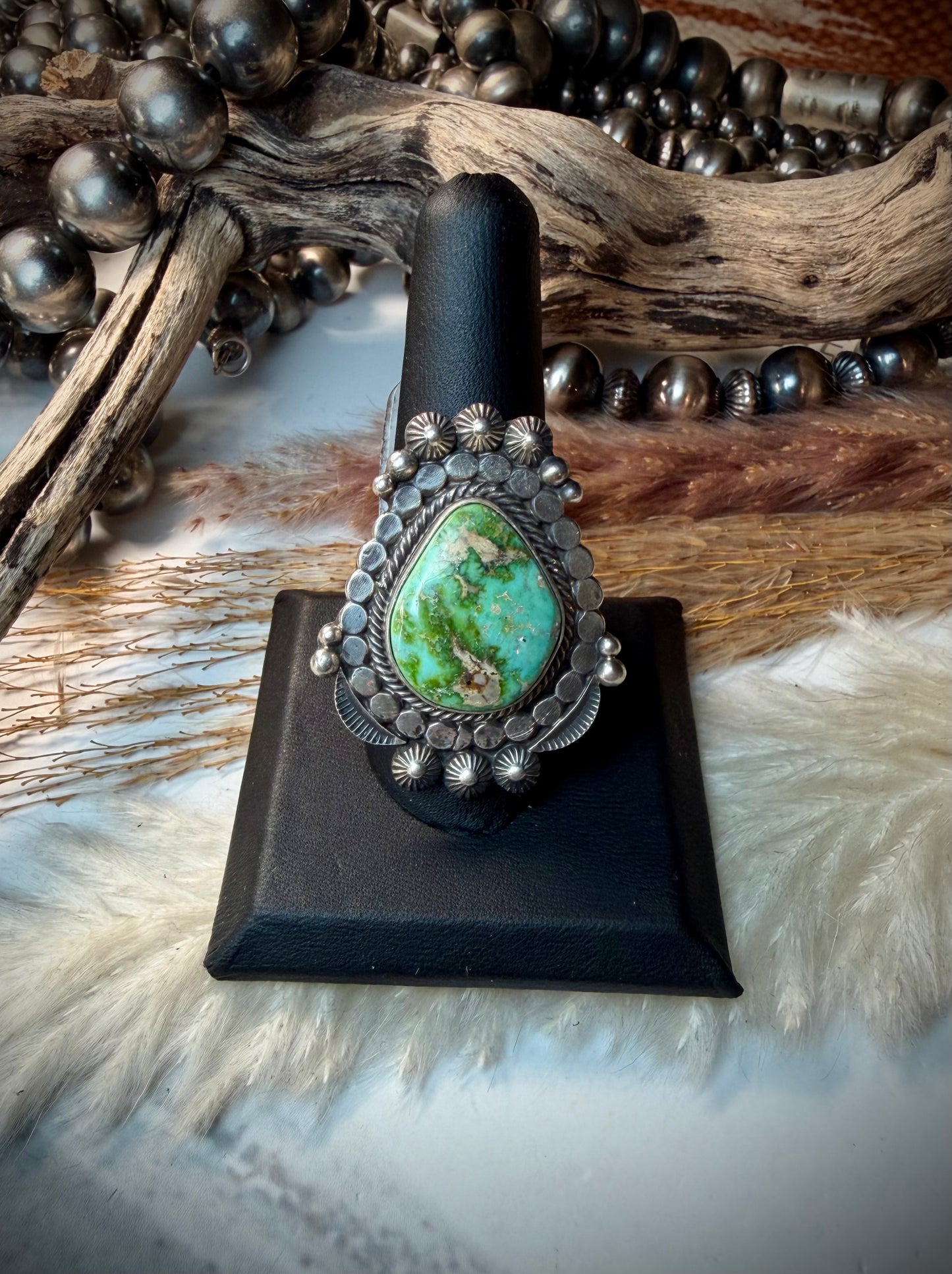 Tom Lewis Sonoran Gold Ring Size 9 1/2